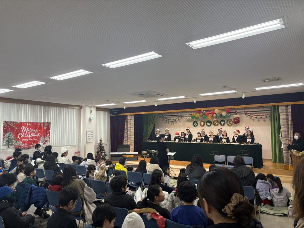 町内会で開催されたクリスマス会