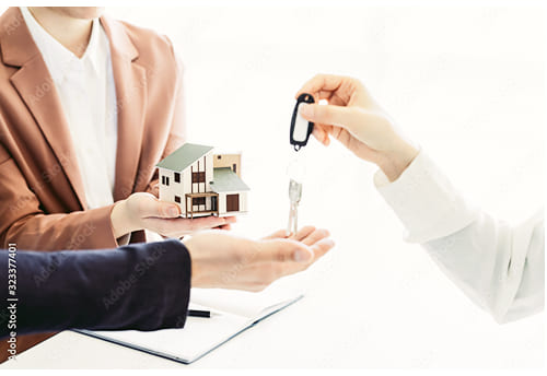 引き渡しの様子