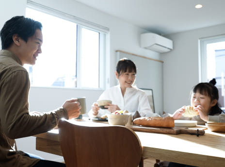 新しい暮らしの様子