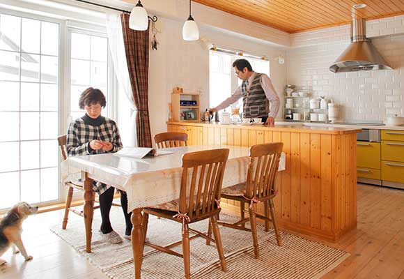 築30年の住宅が、広く北欧風に変身　リノベーション　札幌　注文住宅　工務店　ハウスメーカー