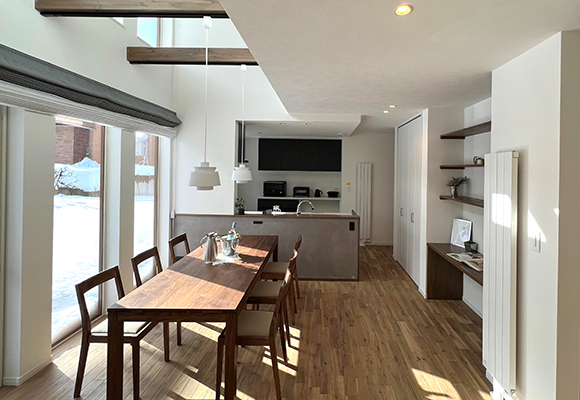 シンプルモダンで叶えたホテルライクな厚別の家   住宅　新築　工務店　ハウスメーカー
