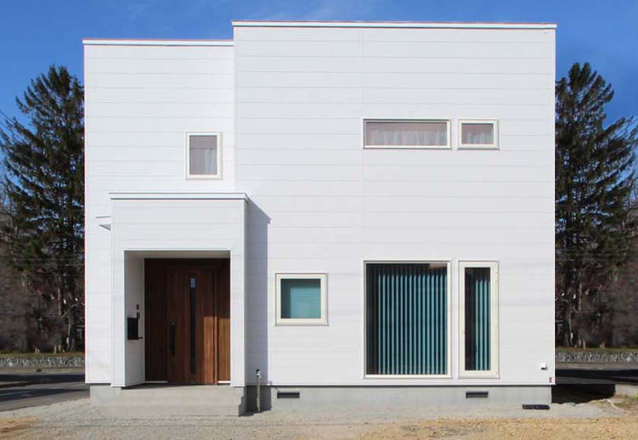トキメキを束ねた回遊動線のある上野幌の家　住宅　新築　工務店　ハウスメーカー