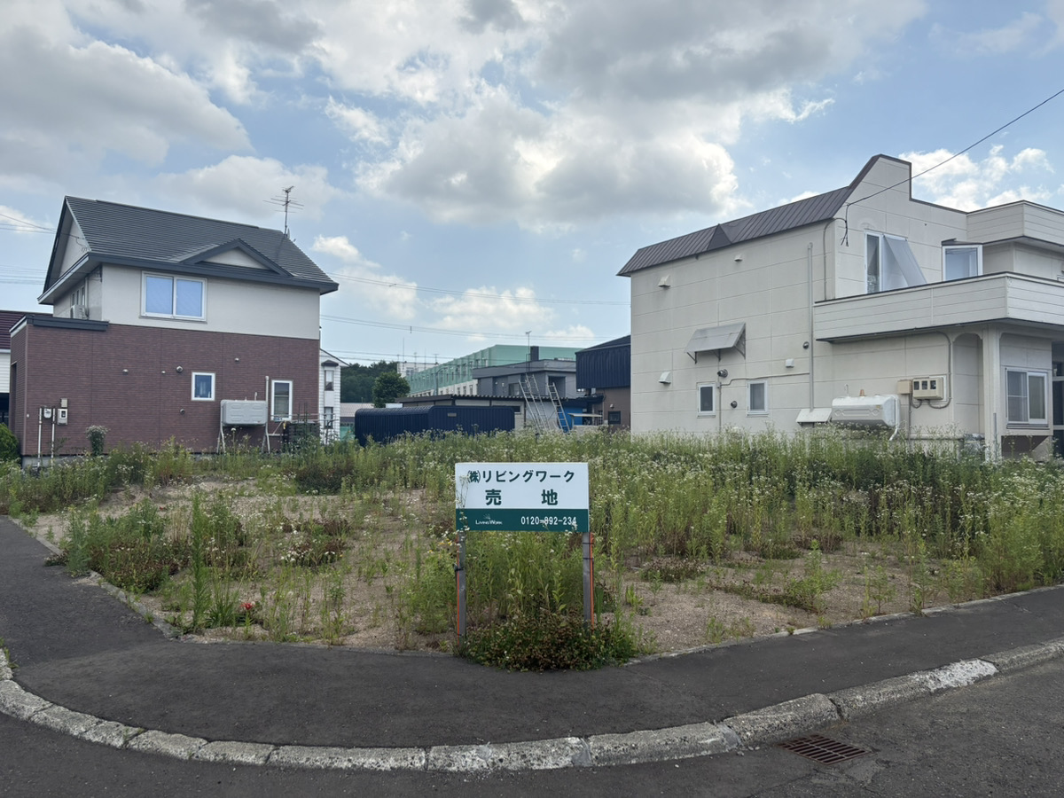 【札幌市厚別区厚別南6丁目6-6（売土地）】「小・中学校、幼稚園すべて徒歩圏。教育環境が整っている土地。」