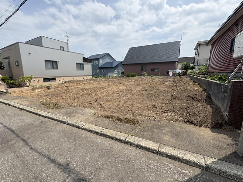 【北広島市南町1丁目（売土地 ）】仲介手数料が0円の土地！